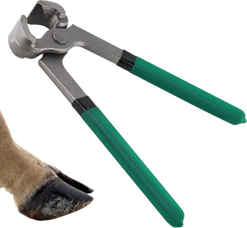 Epidioxi Goats Hoof Nipper 8" Carbon Steel Farrier Tool Multi-Purpose Hoof Trimmers with Plastic Grips for Cattle Sheeps Horses - Image 1